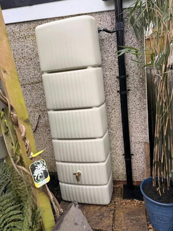 Spudulica Home & Garden Straight Downpipe Rainwater Diverter Kit for Water Butts