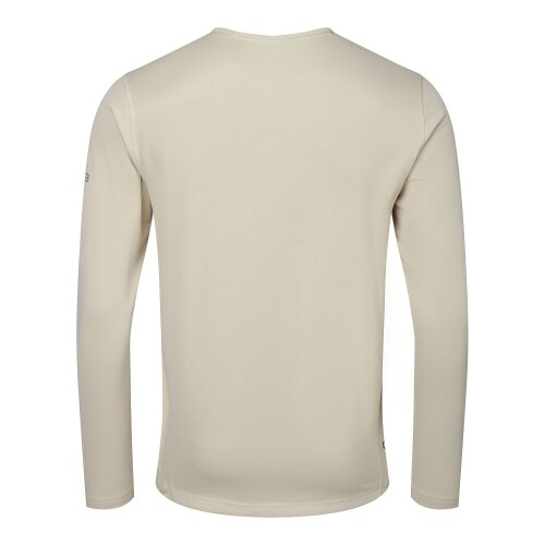 Dare 2B Mens Ventura Grid Crew Neck Fleece Top - Almond Milk