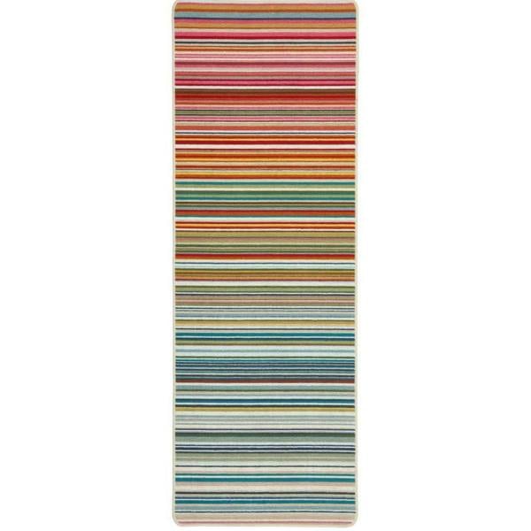 The Rugs Washable Indoor Mat Stripe Design | Durable Runner