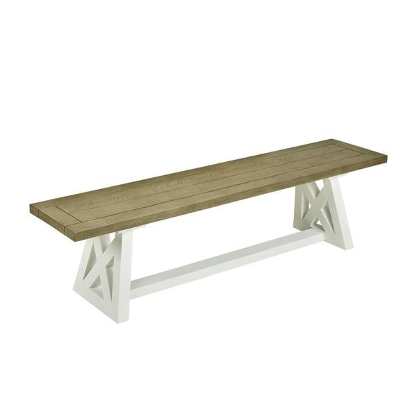 Statement Furniture Oxford Bench Wooden Dining Bench Seat