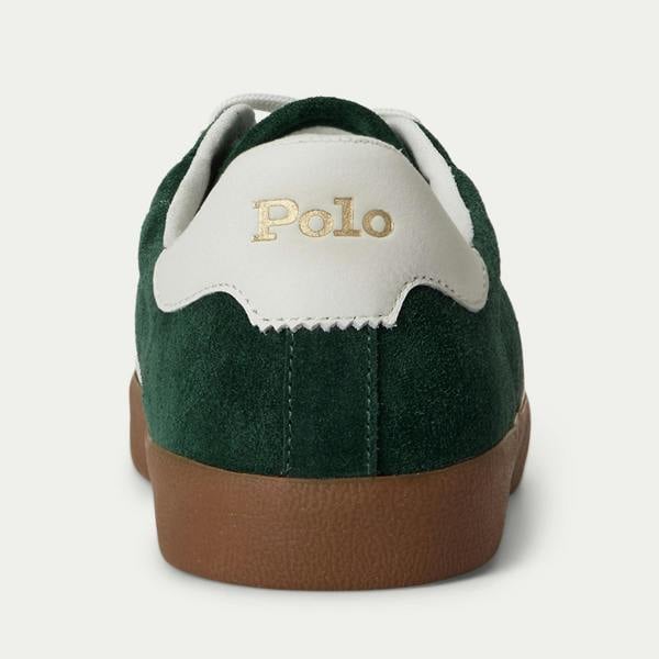 Polo Ralph Lauren COURT VLC PP Court Trainers   in  Green