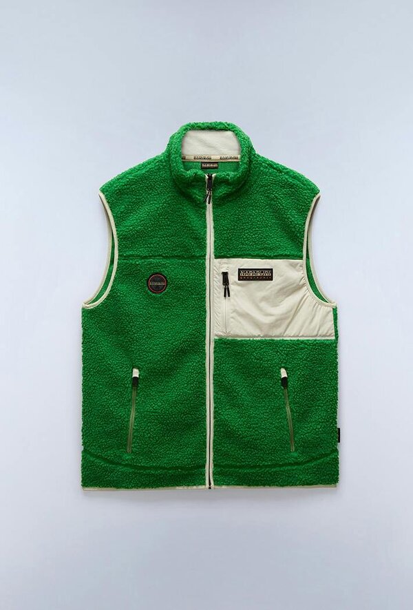 Napapijri Yupik Fleece Vest - Green