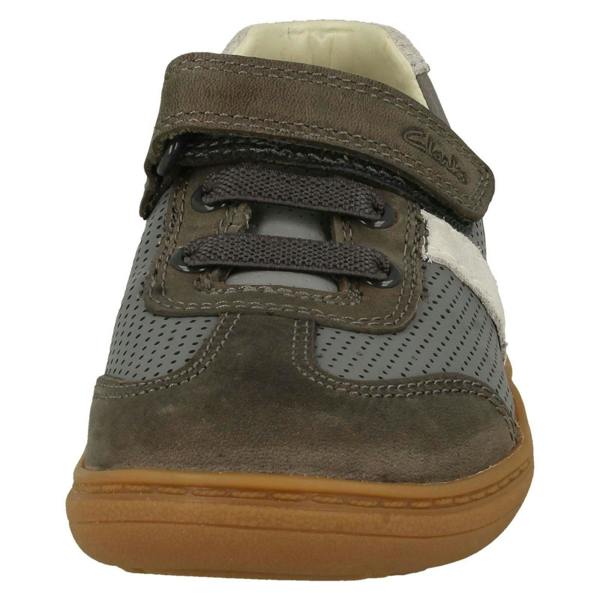 Clarks Boys Clarks Elasticated Lace Detailed Shoes Flash Step T
