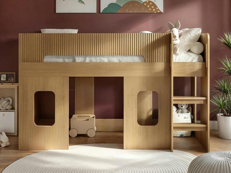 Flair Lino Playhouse Mid Sleeper Bed