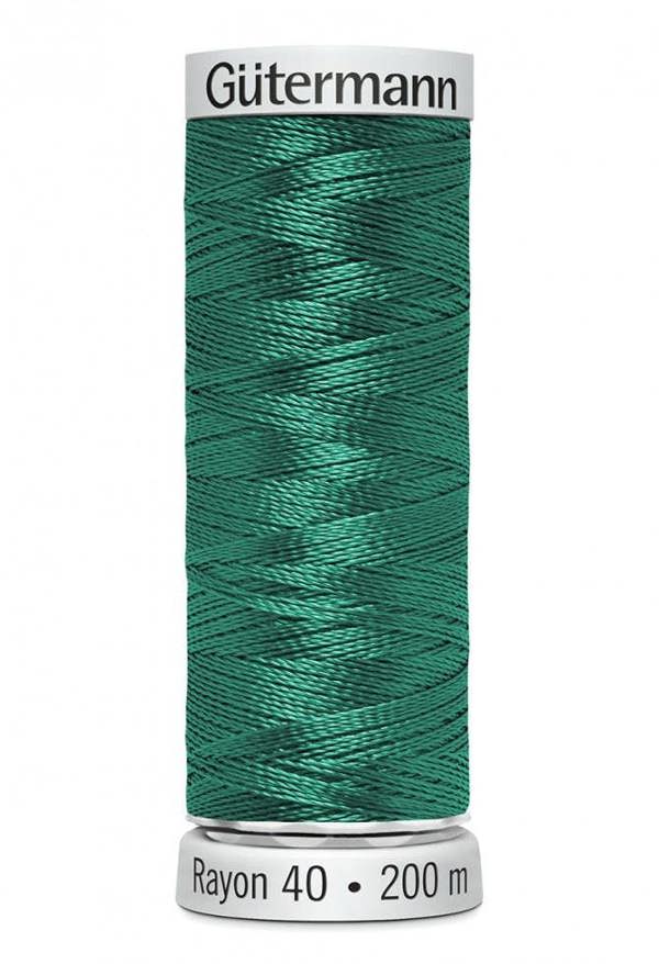 Gutermann No 40 Sulky Rayon Embroidery Thread 200m Rayon Thread Suitable For Embroidery