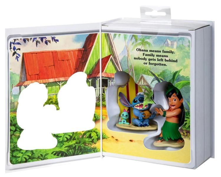 Hallmark Disney Lilo & Stitch Storied Moments - Set of 2 Lilo & Stitch Christmas Tree Ornaments