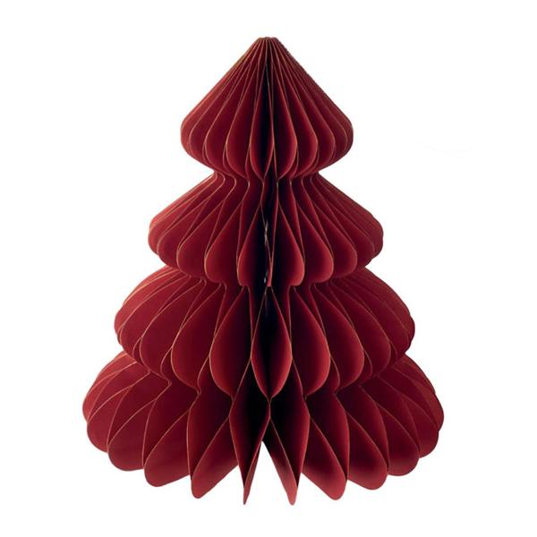 MidOcean Harmobig Paper Christmas Tree Decoration - Red - 