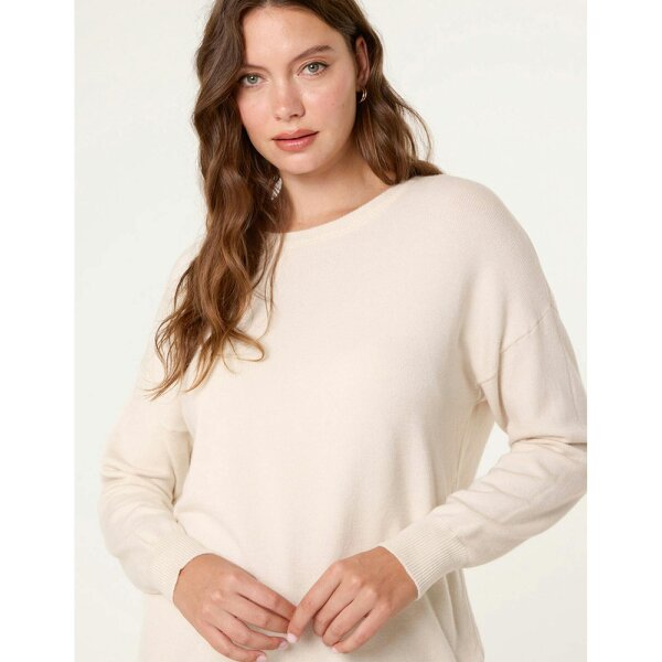 Blue Vanilla Round Neck Jumper