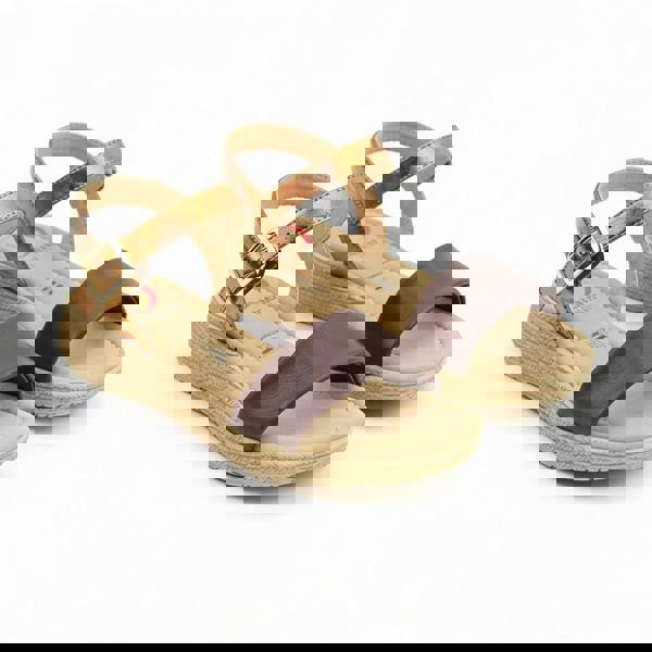 Heavenly Feet Heavenly Feet SARA Womens Platform Sandals Chocolate Bronze