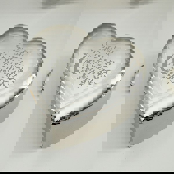 Personalised Memento Company Personalised To the Moon and Back... Heart Trinket Box