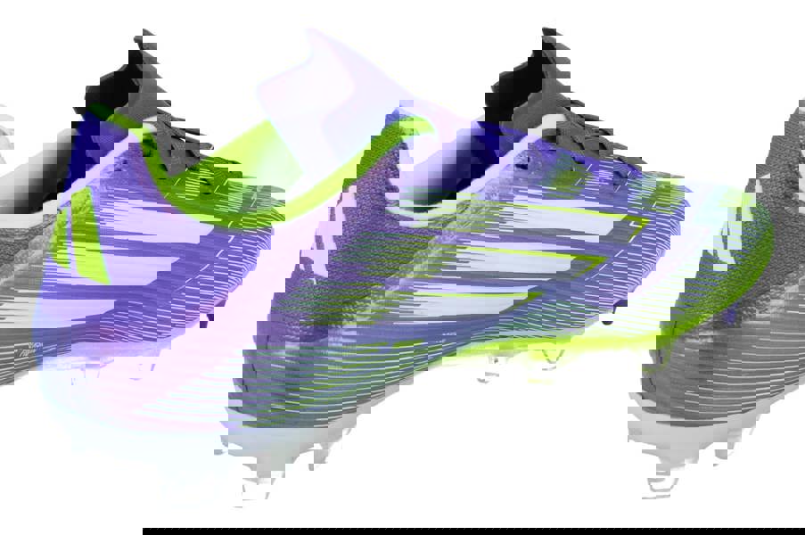 Adidas F50 League Fg/Mg Mens Football Boots Soccer Cleats  JI0003 - Purple White Yellow JI0003 - Photo 2