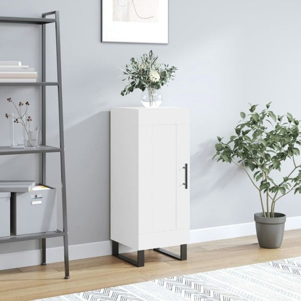 Berkfield Sideboard White 34.5x34x90 cm Engineered Wood
