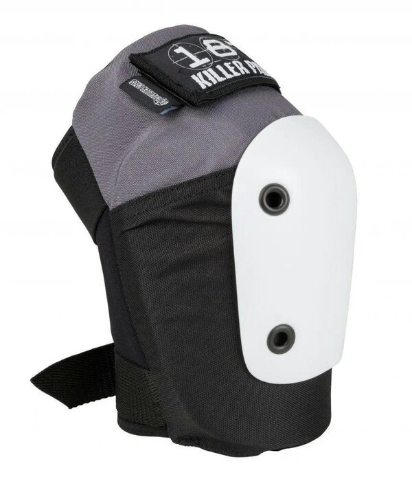 187 Killer Pads Adult Fly Knee Slim Skate Protection Pad Grey