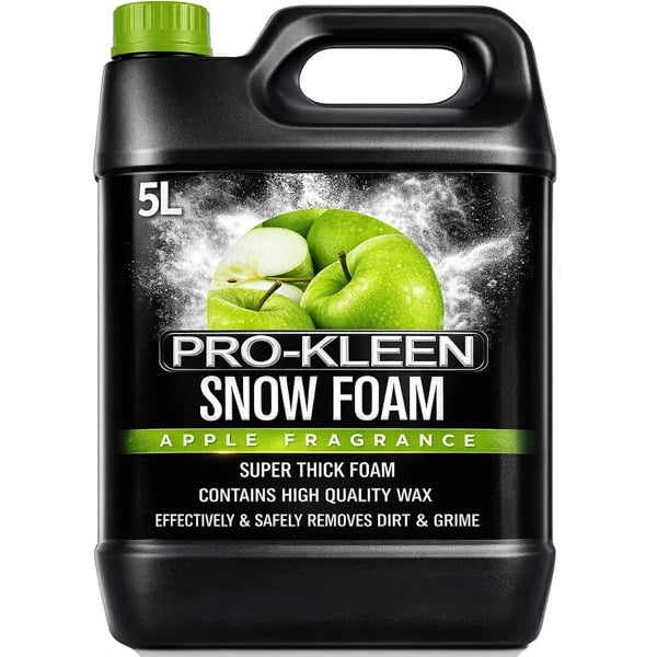 ProKleen 5L of Pro-Kleen Apple Snow Foam with Wax - Super Thick & Non-Caustic Foam