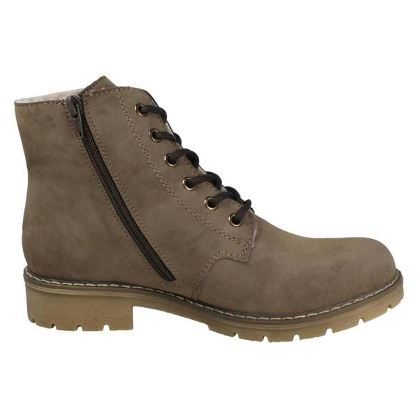 Rieker Ladies Rieker Wide Fitting Warm Lined Ankle Boots Y9103