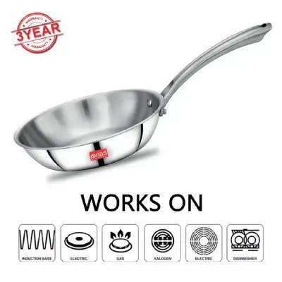 AVIAS TRIPLY FRYPAN - 22cm (1.25L)