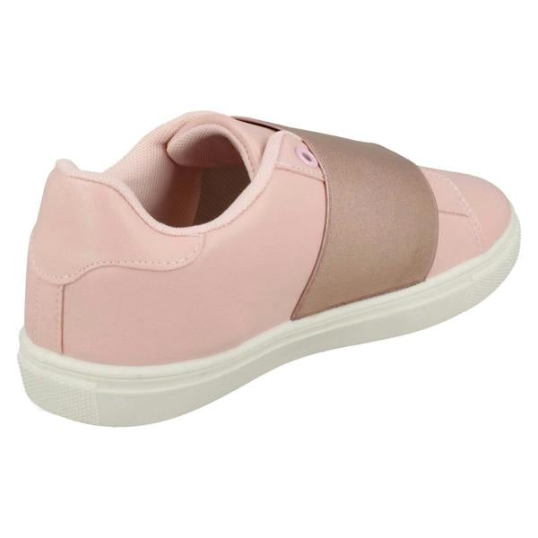 Spot On Girls Spot On Elastic Bar Pumps H2469