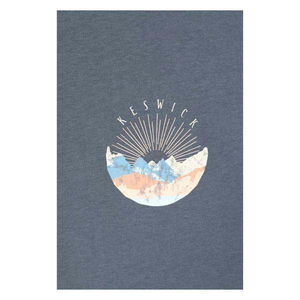 Mountain Warehouse Womens/Ladies Keswick Chest Print T-Shirt - Dark Blue - 