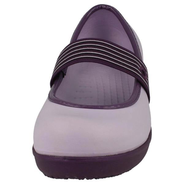 Crocs Ladies Crocs Wedged Ballerina Shoes Lexi