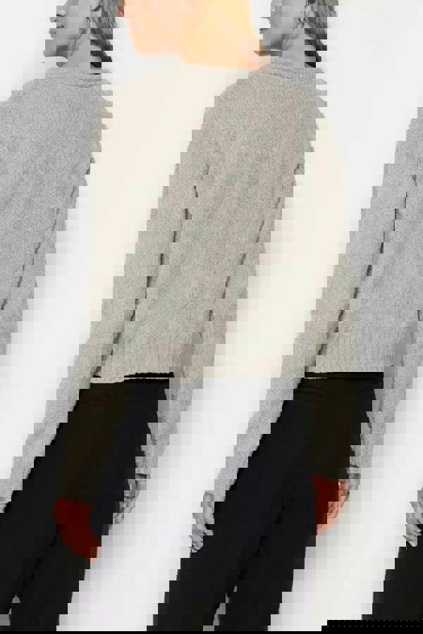 WOVCOR Knit Cardigan with Pocket Detail