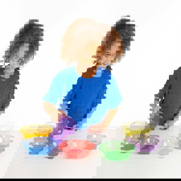 tickit Translucent Colour Sorting Bowls