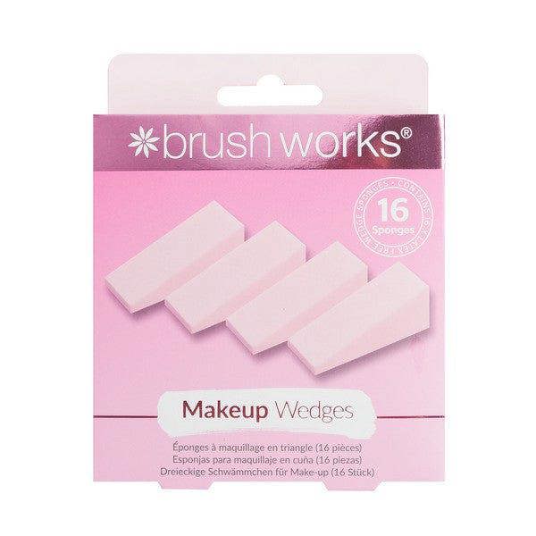 Brushworks Makeup Wedges (16 Pieces)