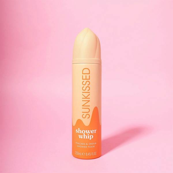 Sunkissed Shower Whip Shower Foam Peaches & Cream 250ml