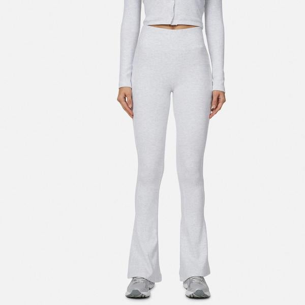 Good For Nothing Brown Flared Ribbed Leggings - Brown Image 1