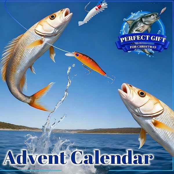 Leaper 24 Days Christmas Countdown Fish Tackle Set
