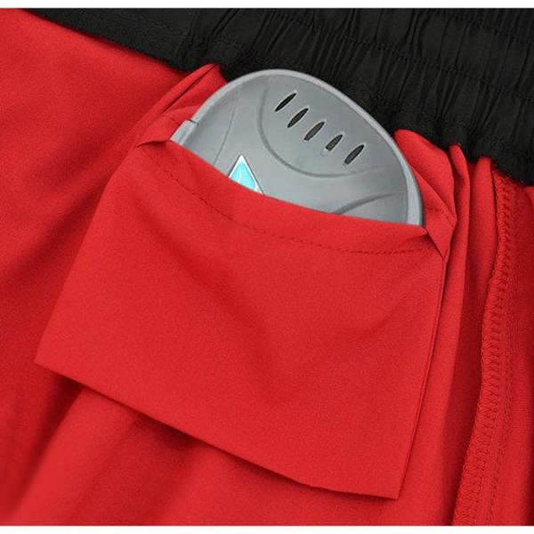 RDX Sports MMA SHORTS T15 RED