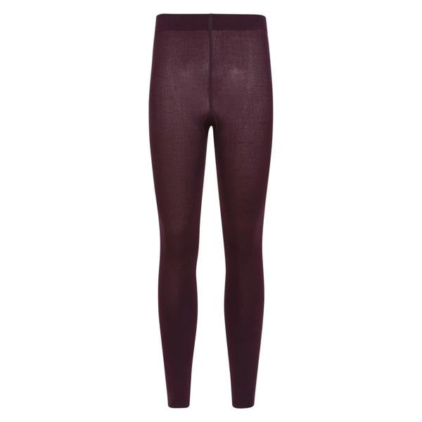 Mountain Warehouse Womens Brushed Isotherm Leggings - Burgundy