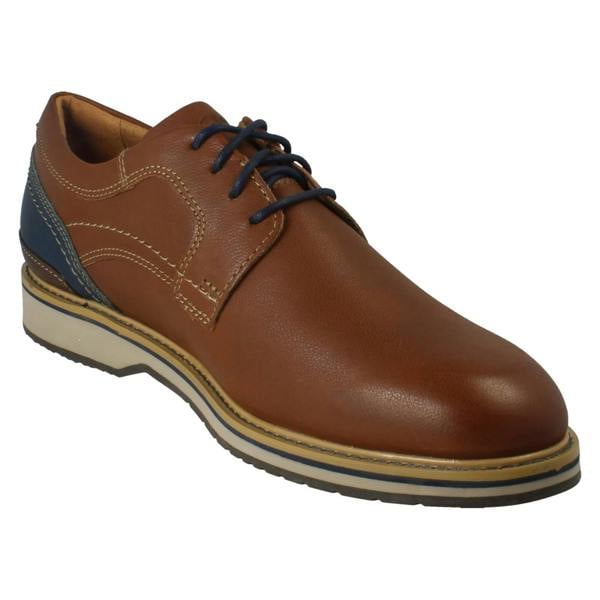 Clarks Mens Clarks Smart Casual Lace Up Shoes Monahan Plain