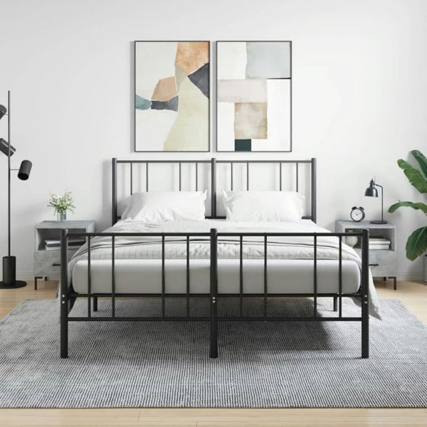 Berkfield Bedside Cabinets 2 pcs Concrete Grey 40x35x47.5 cm Engineered Wood
