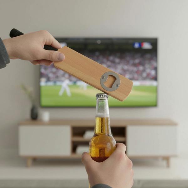 Abode Home & Gifts Cricket Bat Bottle Opener