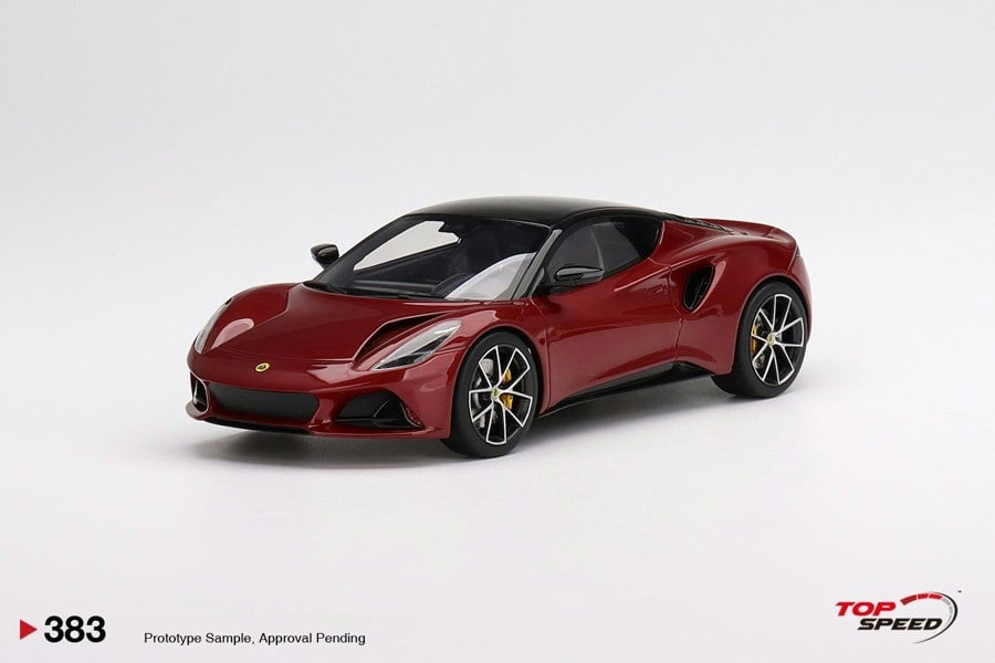TSM Lotus Emira Magma Red 1:18 Scale TSM TS0383