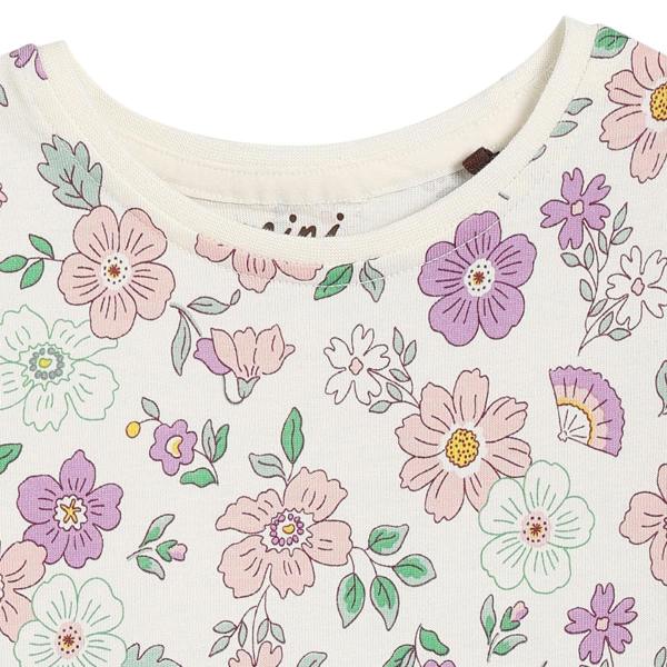 Mini Cuddles Baby Girls Floral 2pc Pinny Set, Multicolour