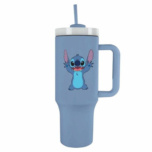 Disney, Stitch Metal Cup, Mugs, Entertainment, Gift
