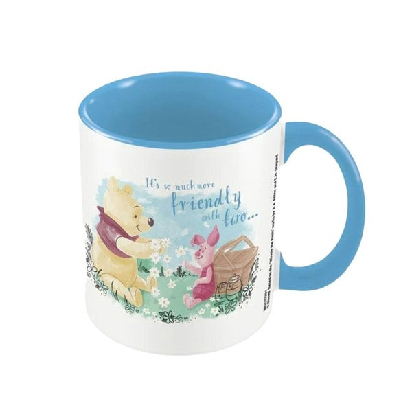 Winnie the Pooh Cloud Mug - White/Blue