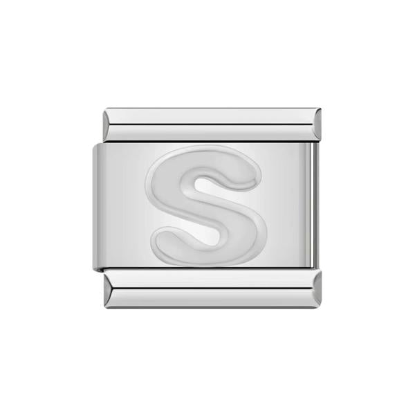 Serafina Classic Letter Charm | Italian Style Bracelet Charm