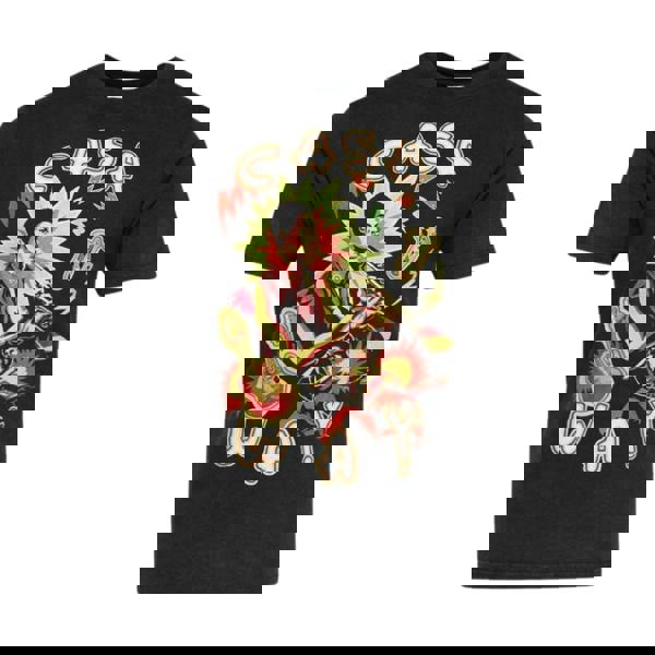 Casablanca Music For The People Faded Black T-Shirt