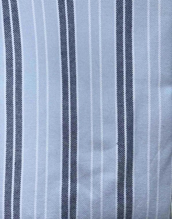 British Boxers Men's Brushed Cotton Dressing Gown – Brighton Blue Stripe