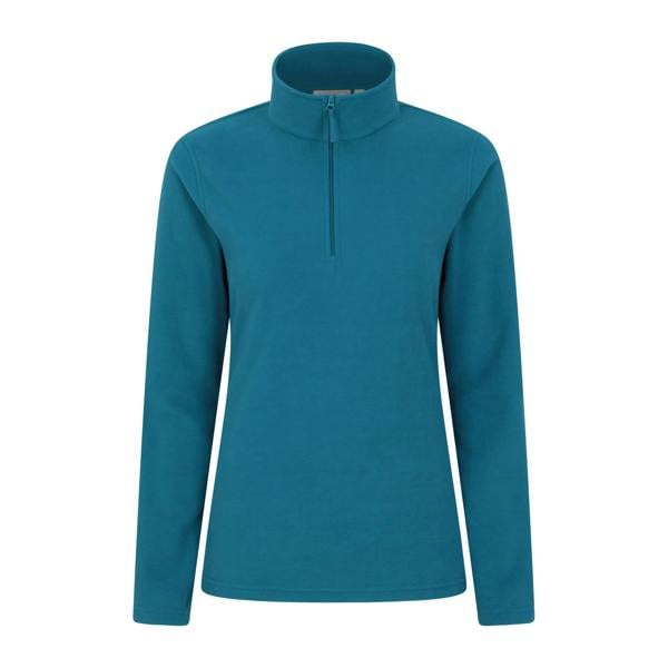 Mountain Warehouse Womens/Ladies Camber II Fleece Top - Dark Teal - 