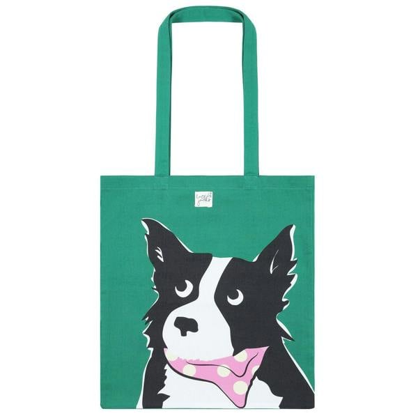 Lazy Jacks Dog Tote Bag - Green
