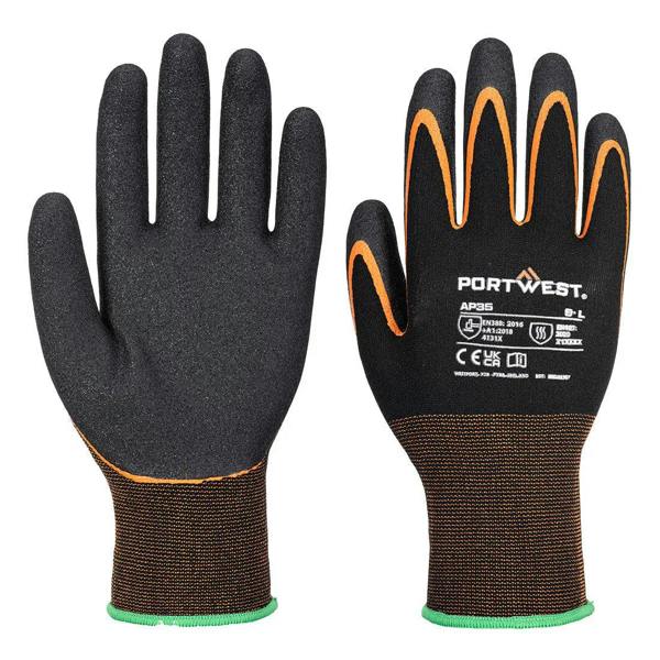 Grip 15 Nitrile Double Palm Glove (Pack of 12) - Hi-Vis Trousers