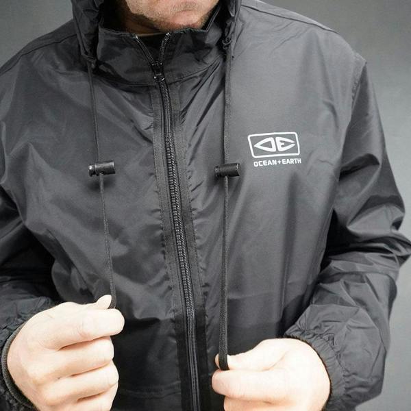 Ocean & Earth Elements Waterproof Windbreaker Jacket