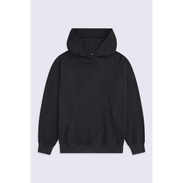 Animal Womens/Ladies Idol Drop Shoulder Hoodie - Jet Black - 