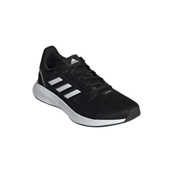 Adidas Womens/Ladies Runfalcon 2.0 Running Shoes - Black/Cloud White/Grey - 