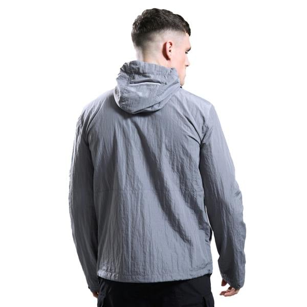 Marshall Artist Sicuro Hooded Overshirt Volcanic Grey