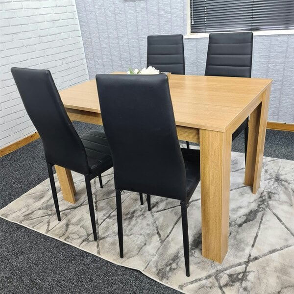 Kosy Koala Dining Table Set with 4 Chairs Dining Room and Kitchen table set of 4