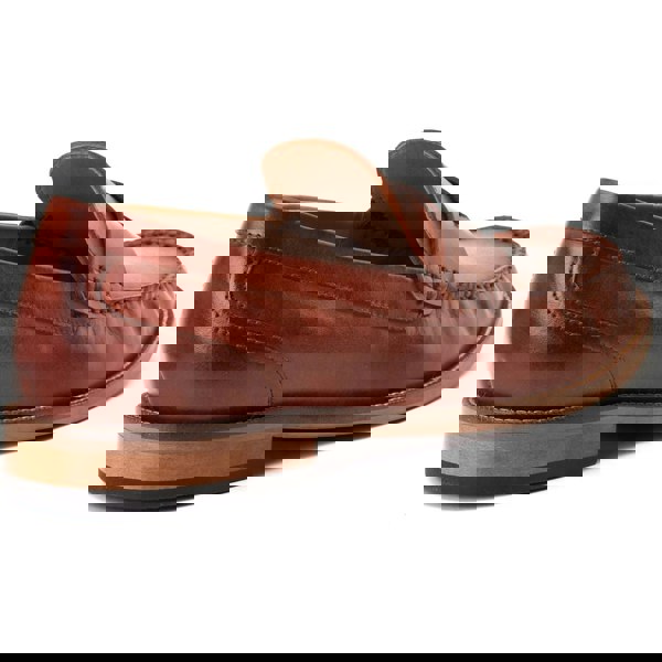 Base London Garfield Leather Men's Burnt Tan Loafers